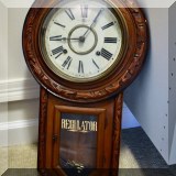 D15. Regulator wall clock. 